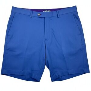 Henry Sage Shorts W40 The Ultimate Khaki Mens Blue Pima Cotton